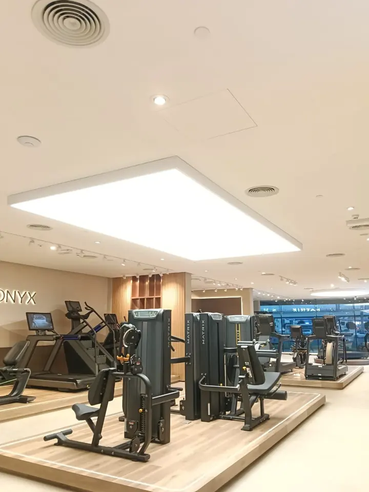 Translucent Stretch Ceiling, Fitness Studio — image 1